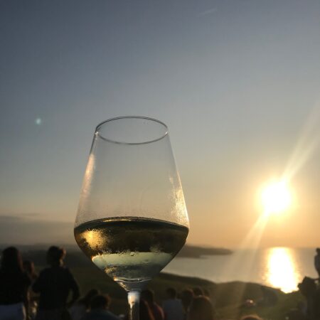 Laat de zon in je glas
